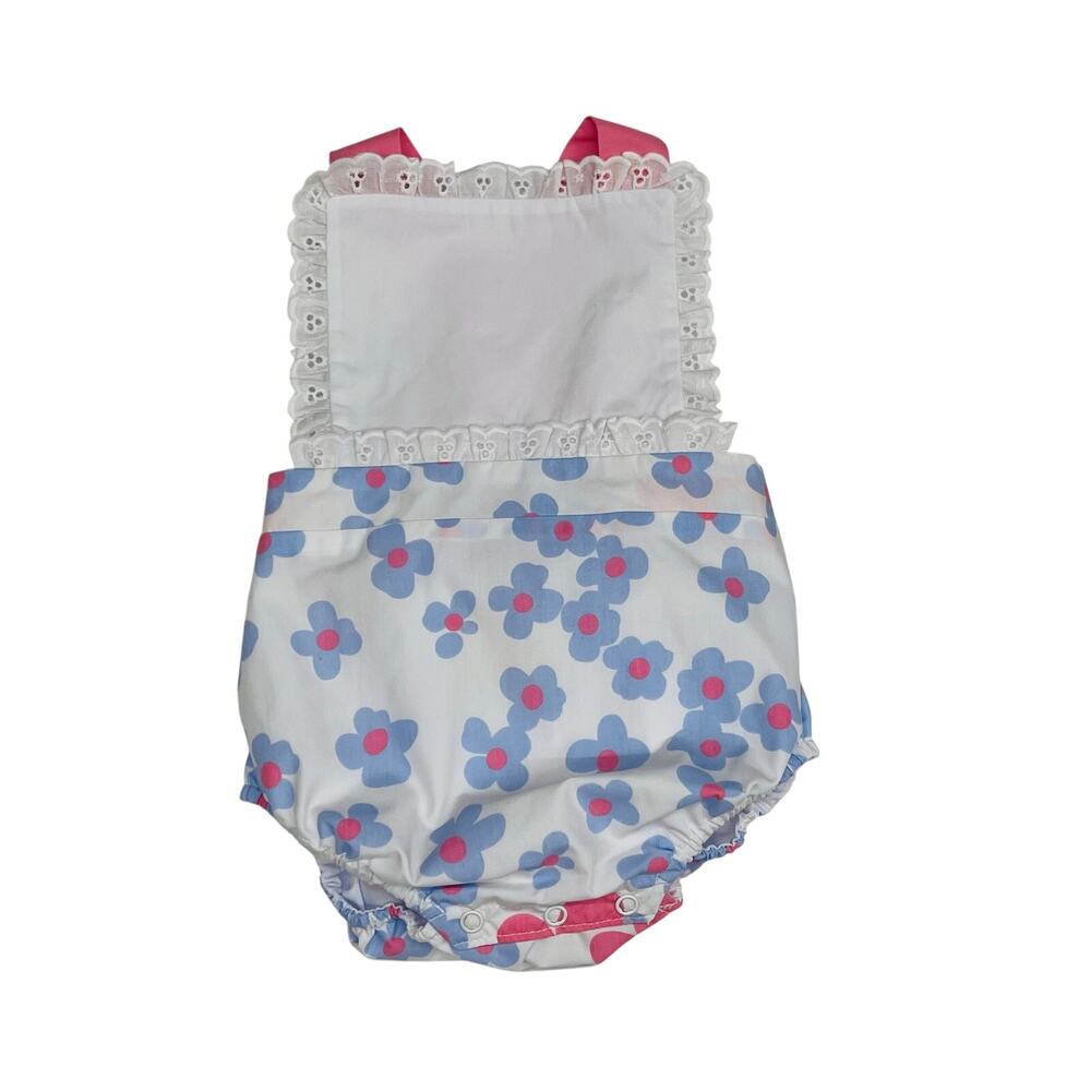 NWT TBBC 0/6M Sally Sunsuit in Brentwood Blooms